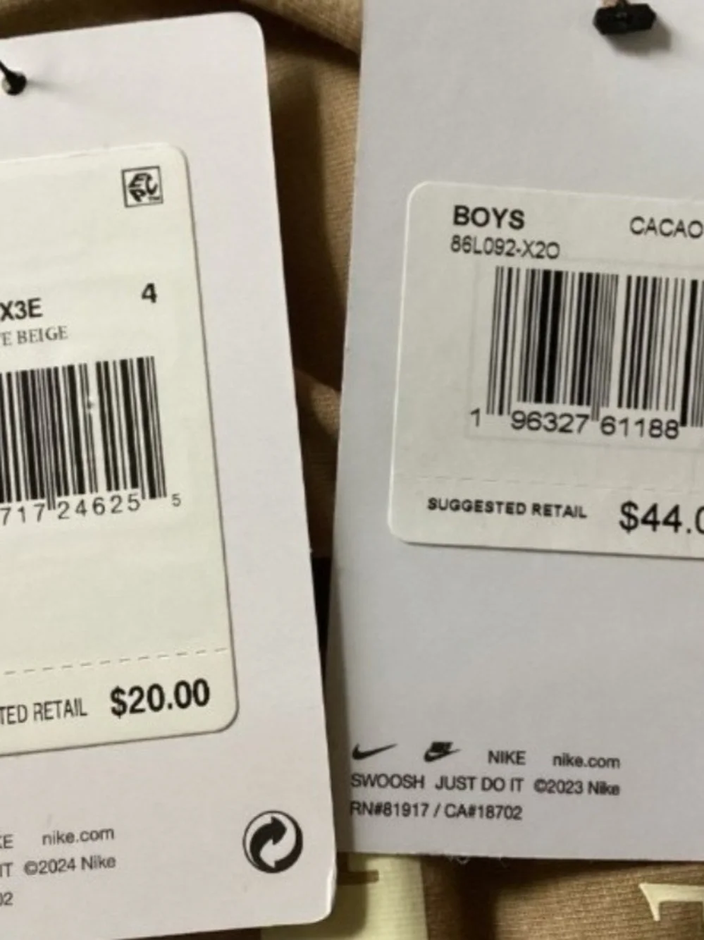 Nike Boys  Tee & Cargo  Joggers Outfit Size 4(NWT)